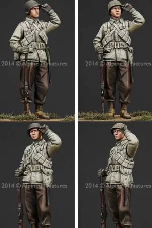 Betaalbaar Alpine Miniatures 1:35 Wwii Us Infantry Nco 2 - modelbouw