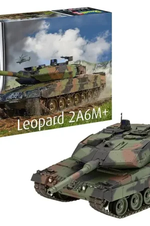 Laatste Versie Revell 1:35 Leopard 2 A6M + - modelbouw