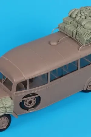 Black dog 1:35 OPEL BLITZ SET - modelbouw Seizoensaanbieding