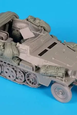 Black dog 1:35 SDKFZ 250/3 GREIF ACCESSORIES SET - modelbouw Direct Beschikbaar