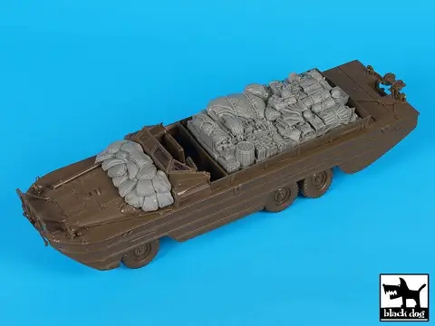 Black dog 1:35 DUKW ACCESSORIES SET - modelbouw Beperkt Aanbod