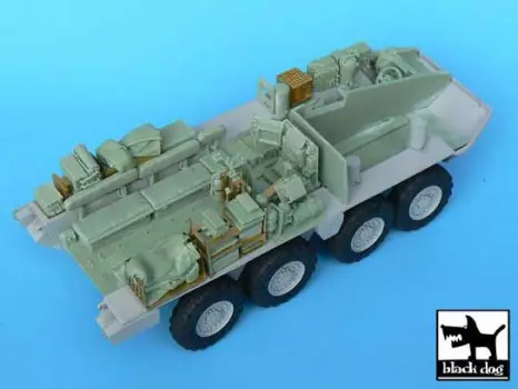 Voordeelprijs Black dog 1:35 M1126 STRYKER TRANSKIT - modelbouw