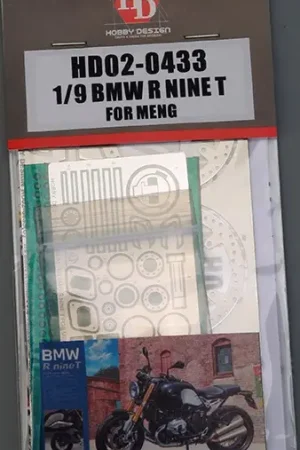 Hobby design 1:9 BMW R NINE T FOR MENG - modelbouw Veilige Betaling