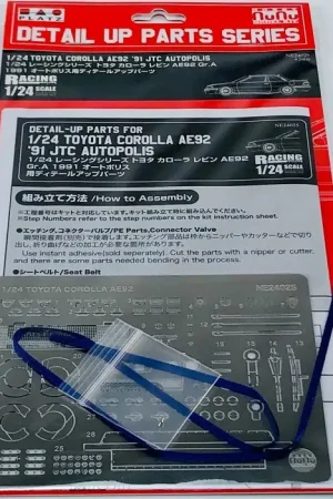Laatste Versie Nunu model kit 1:24 TOYOTA COROLLA LIEVIN AE92 ADVAN - modelbouw