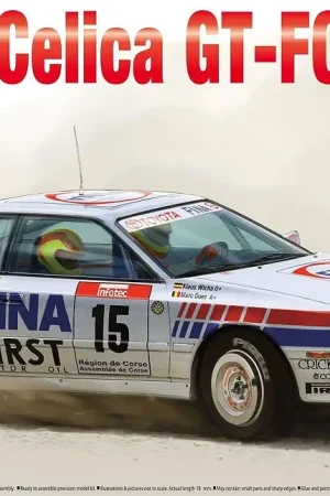 Nunu Model Kit 1:24 Toyota Celica Gt4 St165 Fina Tour De Corse 1991 - modelbouw Nieuw