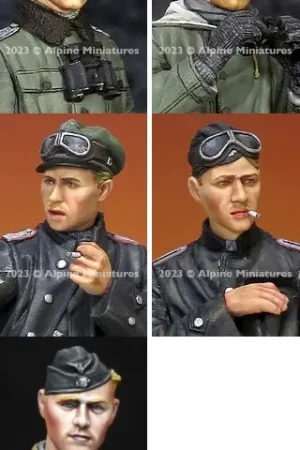 Nieuw Alpine Miniatures 1:35 Head Set #6 - modelbouw