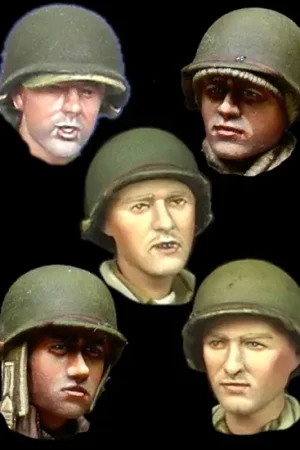 Veilige Betaling Alpine Miniatures 1:35 Wwii Us Infantry Head Set - modelbouw