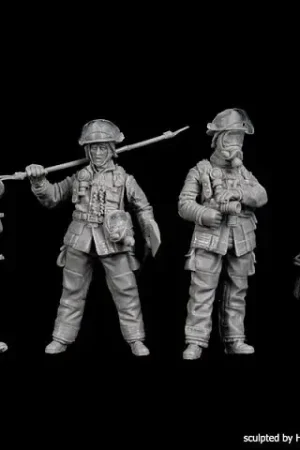 Betaalbaar Black Dog 1:35 Fireman Big Set - modelbouw