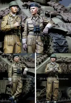 Tijdelijk Beschikbaar Alpine Miniatures 1:35 British Rac Afv Crew Set - modelbouw