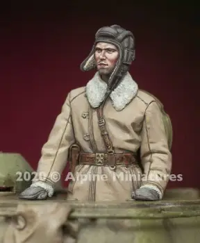 Meest Verkocht Alpine Miniatures 1:35 Russian Tank Commander N°2 - modelbouw