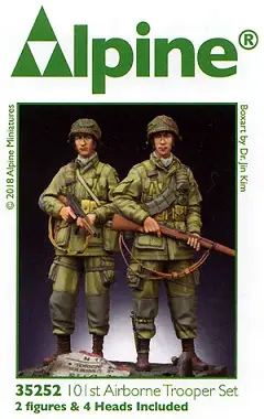 Uitverkoop Alpine Miniatures 1:35 Us 101St Airborne Trooper - modelbouw