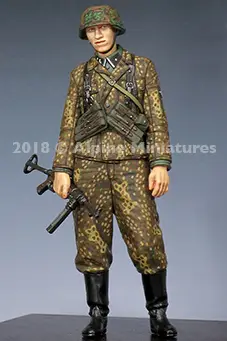 Laatste Versie Alpine Miniatures 1:35 Wss Grenadier Mp40 - modelbouw