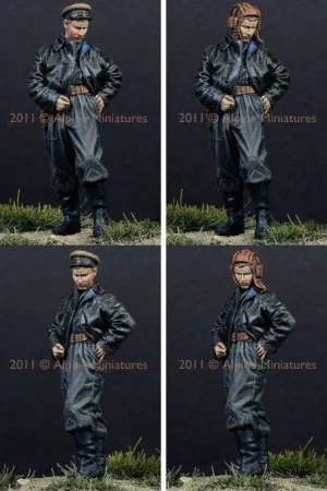 Alpine Miniatures 1:35 Russian Afv Crew 44/45 - modelbouw Lage Kosten