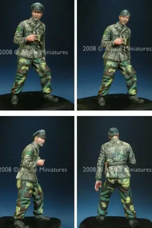 Voordeelprijs Alpine Miniatures 1:35 Wss Panzer Officer 44-45 - modelbouw