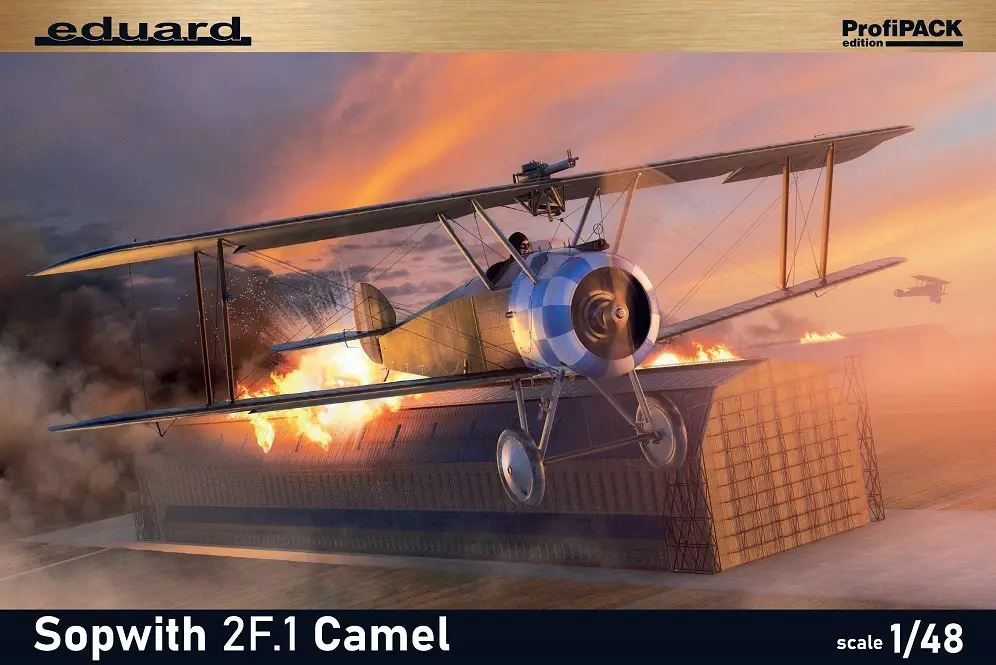 Hoge Kwaliteit Eduard 1:48 Sopwith 2F.1 Camel - modelbouw