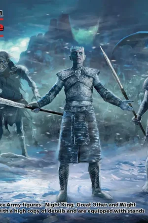 ICM 1:16 Army of Ice Night King/Great Other/Wight Gratis Retour