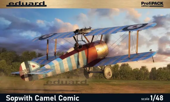 Eduard 1:48 Sopwith Camel Comic - modelbouw Lage Kosten