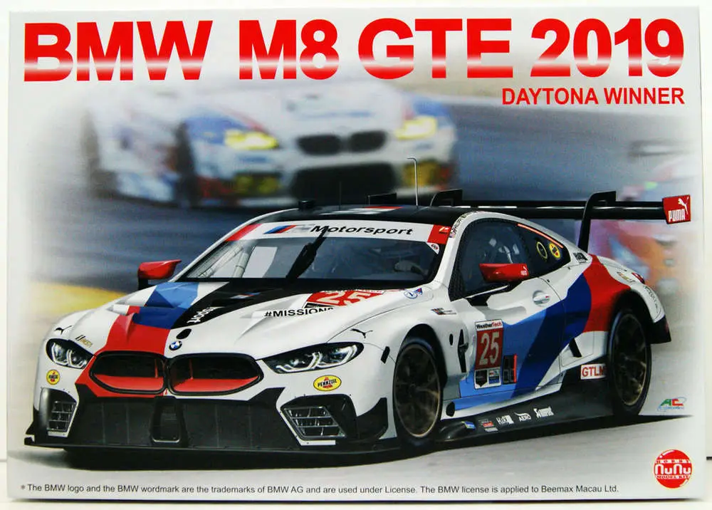 Nunu 1:24 Bmw M8 Gte 2019 Daytona 24H Winner - modelbouw Beperkt Aanbod