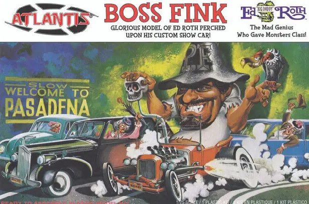 Korting Atlantis 1:25 Ed Roth Boss Fink - modelbouw