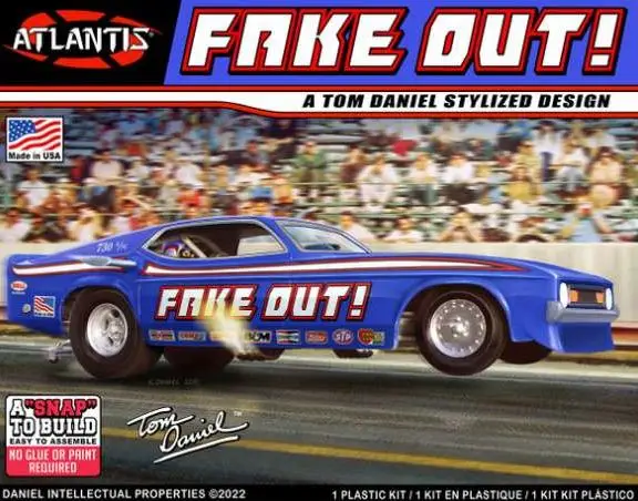 Express Levering Atlantis 1:32 Tom Daniel *Fake Out!* Funny Car - modelbouw