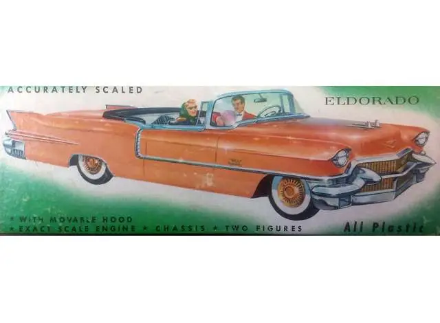 Atlantis 1:32 1956 Cadillac Eldorado With Glass - modelbouw Premium
