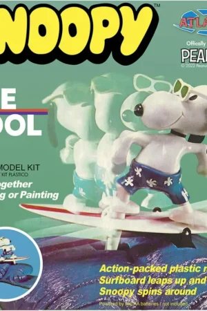 Atlantis Snoopy Joe Cool Surfing, Snap Tite - modelbouw Gratis Retour