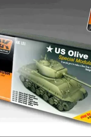 Ak Interactive Us Olive Drab Modulation Set - modelbouw Favoriet