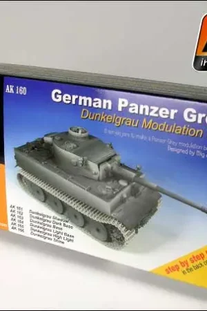 Laatste Versie Ak Interactive Panzer Grey Modulation Set - modelbouw