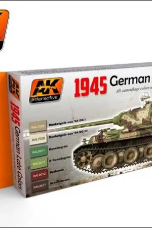 Ak Interactive 1945 German Late War Colors - modelbouw Rechtstreeks Van De Fabrikant