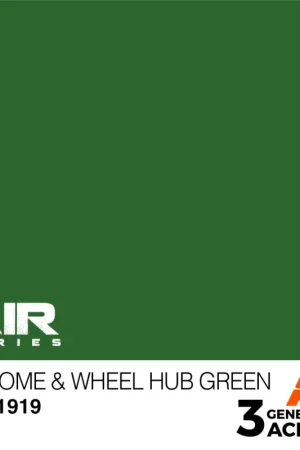 Ak Interactive 3Rd Generation - Radome And Wheel Hub Green - modelbouw Koop Vandaag