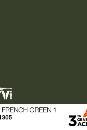 Ak Interactive 3Rd Generation - Wwi French Green 1 - modelbouw Must-Have