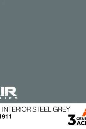 Ak Interactive 3Rd Generation - A-14 Interior Steel Grey - modelbouw Betaalbaar