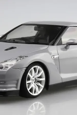 Aoshima 1:24 Nissan R35 Gt R 2014 Ultimate Metal Silver - modelbouw Nu Kopen