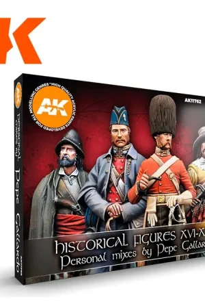 Weekendaanbieding Ak Interactive Signature Set Historical Figures S. Xvi-Xviii - modelbouw