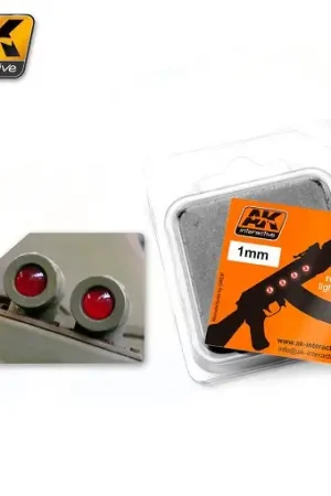 Tijdelijk Beschikbaar Ak interactive LENSES RED 1MM - modelbouw