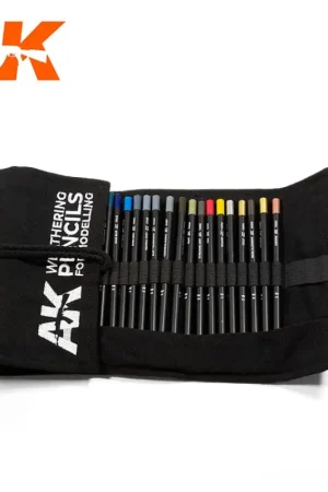 Ak Interactive Weathering Pencils Full Range Case #AK10048 Exclusieve Aanbieding