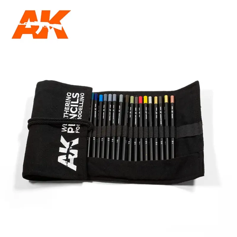 Ak Interactive Weathering Pencils Full Range Case #AK10048 Exclusieve Aanbieding