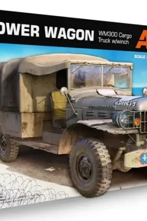 Ak Interactive 1:35 Idf Power Wagon Wm300 Cargo Truck W/Winch - modelbouw Uitverkoop