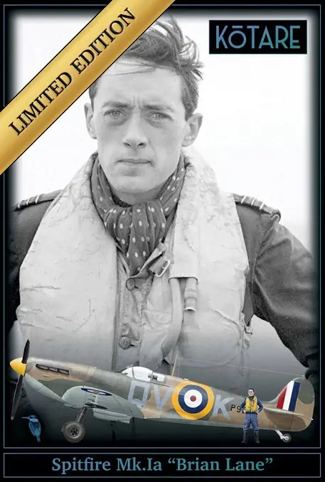 Express Levering Kotare 1:32 Spitfire Mk.Ia "Brian Lane" #KTR32601