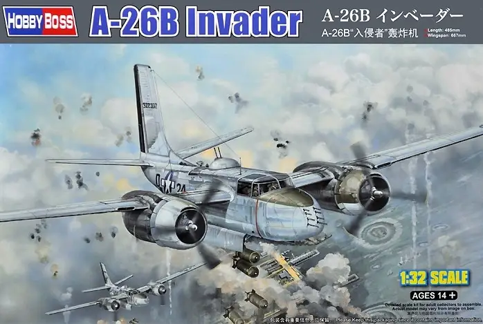 Hobbyboss 1:32 A-26B Invader #83213 Weekendaanbieding