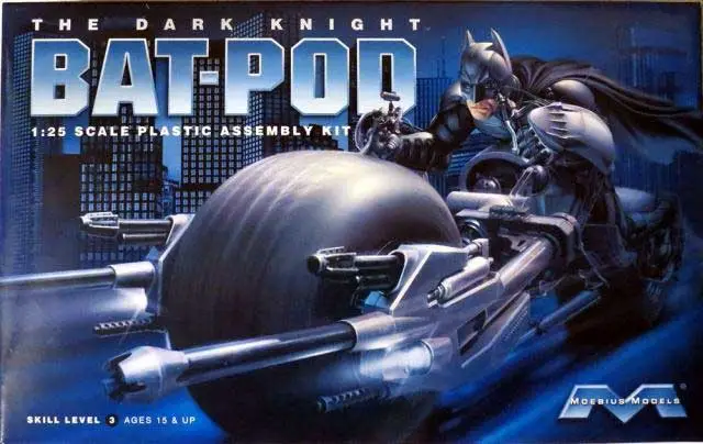 Moebius 1:25 Batpod - The Dark Knight Rises - modelbouw Lage Kosten