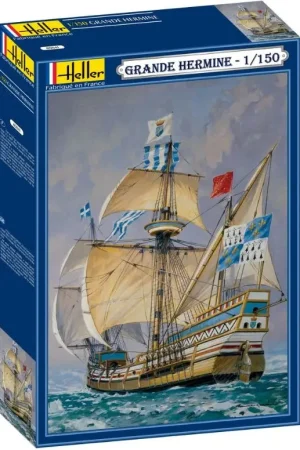 Betrouwbaar Heller 1:150 La Grande Hermine #80841 bouwdoos