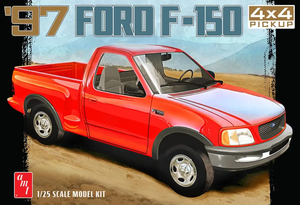 Amt 1:25 1997 Ford F-150 4X4 Pickup #AMT-1367 bouwdoos Uitverkoop