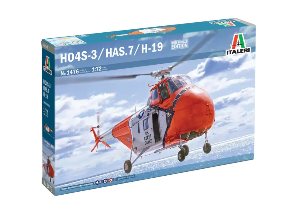 Italeri 1:72 Has22 / Ho4S-3 / H-19 #ITA-1476 bouwdoos Betaalbaar