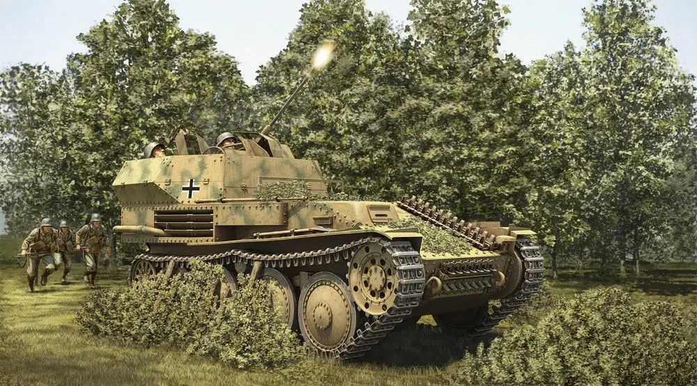 Bestel Nu Hobbyboss 1:35 German 2Cm Flak 38 Pz.Kpfw .38 (T) #80140
