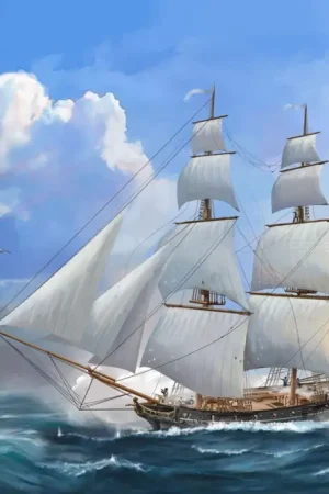 Zvezda 1:100 Russian Brig Merkurii 19Th Cty. #ZVZ-9067 bouwdoos Must-Have