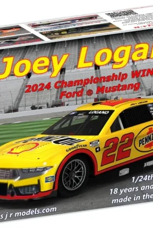Salvinos 1:24 Team Penske 2024 Joey Logano Nascar Champion - modelbouw Laatste Kans