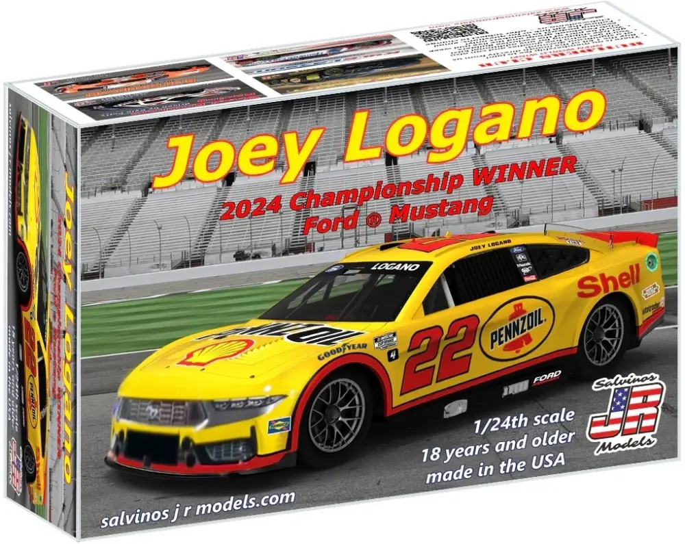 Salvinos 1:24 Team Penske 2024 Joey Logano Nascar Champion - modelbouw Laatste Kans