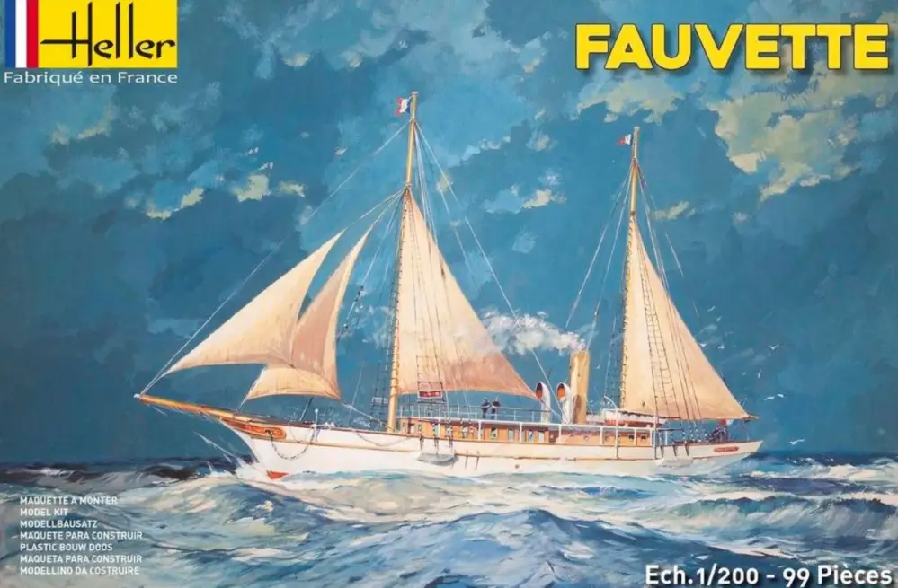 Meest Verkocht Heller 1:200 Fauvette - modelbouw