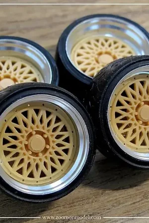Zoom on 1:24 18INCH ESSEX TYPE ENCM RIM SET - modelbouw Veilige Betaling